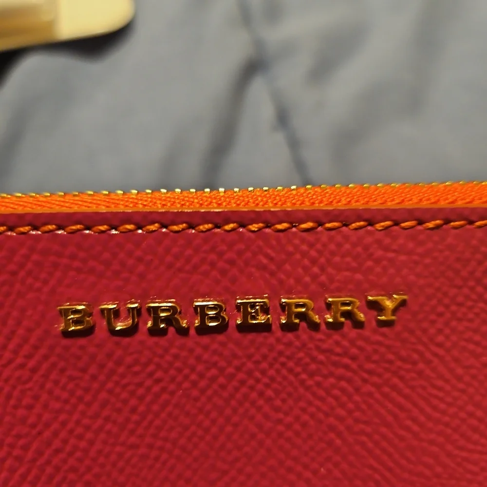 🛑BURBERRY Patent leather Constantine Continental Wallet - Picture 2 of 8